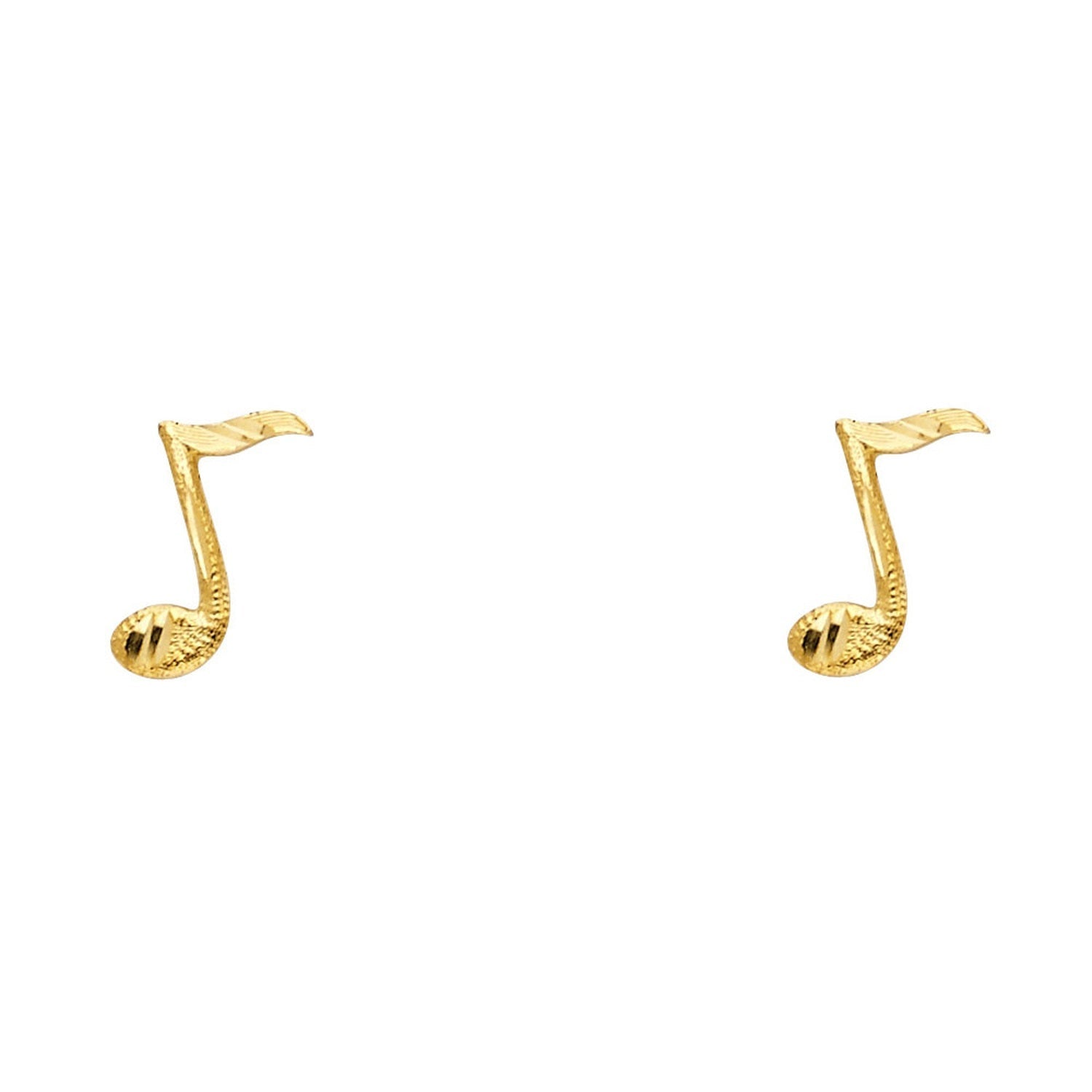 14KY SM MUSIC NOTE POST EAR