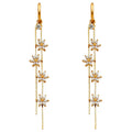 14KY CZ DANGLE HUGGIES