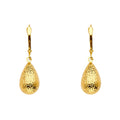 14KY D.C. Tear Drop Earring