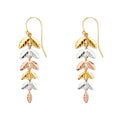 14K 3C Dangling Earring
