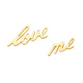 14KY Love-Me Earring w/Push Back