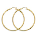 14KY 3mm Big RD Tube Polish Hoop