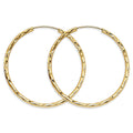 14KY 1.8mm Shiny D.C. Endless Hoop (35mm)