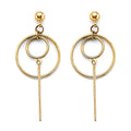 14KY Dangling Circle Earring