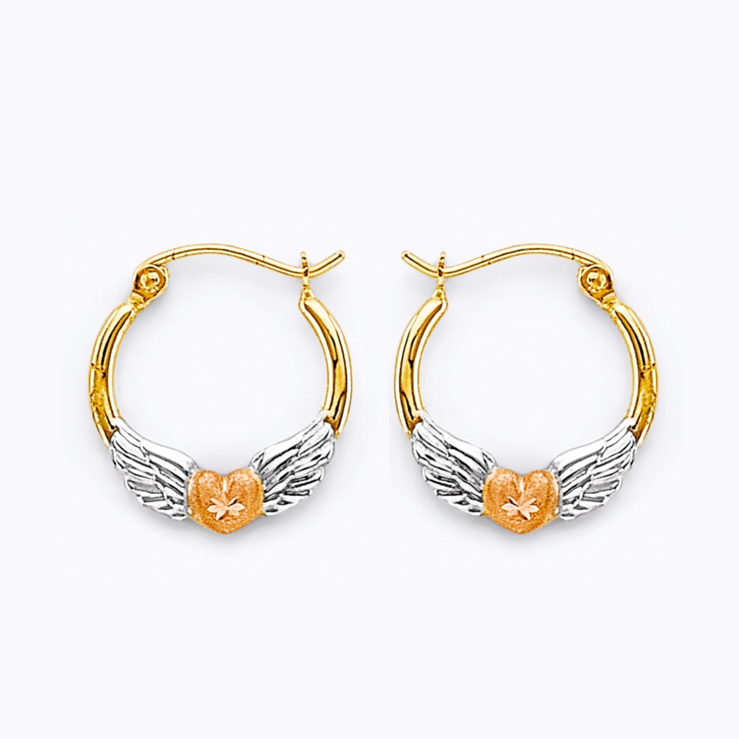 14K 3C Small Huggies Earring