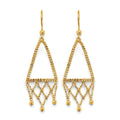 14KY Beaded Earring