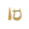 14KY D.C. Huggies Earring