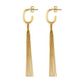 14KY Hanging Chain Earring
