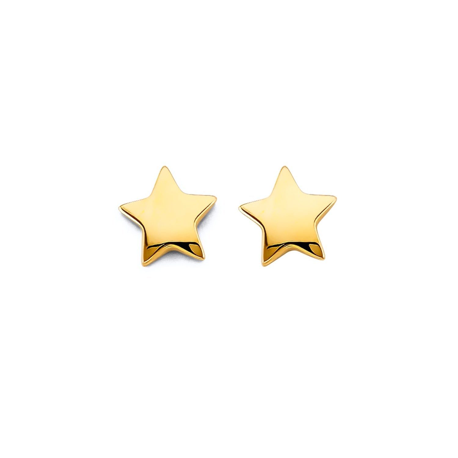14KY Star Push Back Eariing