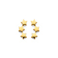 14KY 3 Star Push Back Eariing