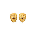 14KY Lion Push Back Earring