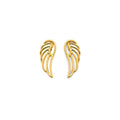 14KY Wing Push Back Earring