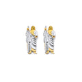 14K 2T St. Jude Push Back Earring