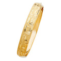 14KY 12mm Flexible Bangle - 8
