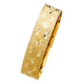 14KY 18mm Solid Bangle - 8