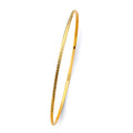 14KY 1.5mm Light D.C. Bangle