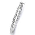 14KW 5mm Crystal D.C. Flexible Bangle - 7