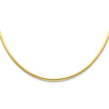 14K 2T REVERSIBLE OMEGA (2.5MM) - 18