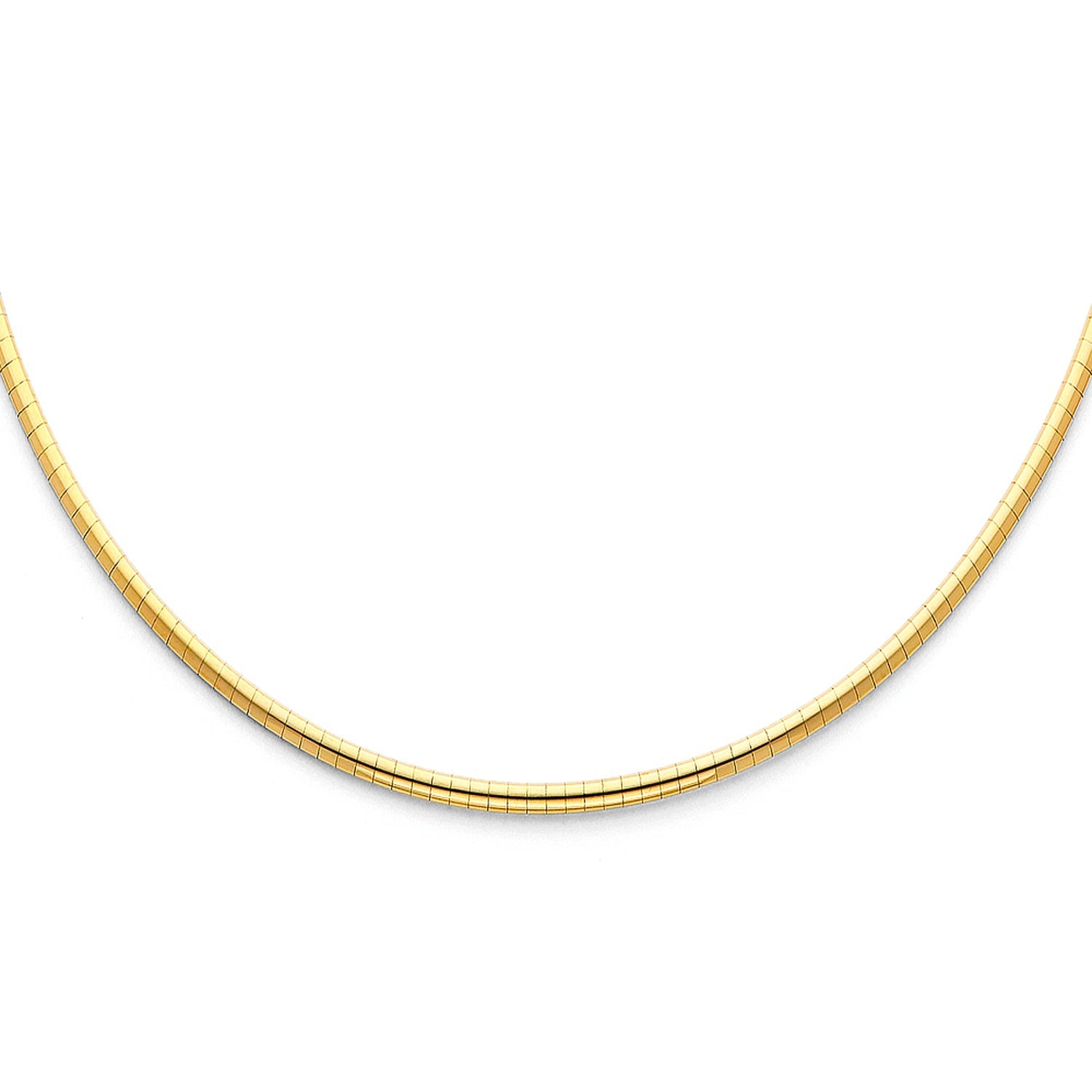14K 2T REVERSIBLE OMEGA (2.5MM) - 18