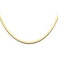 14K 2T REVERSIBLE OMEGA (4MM) - 18