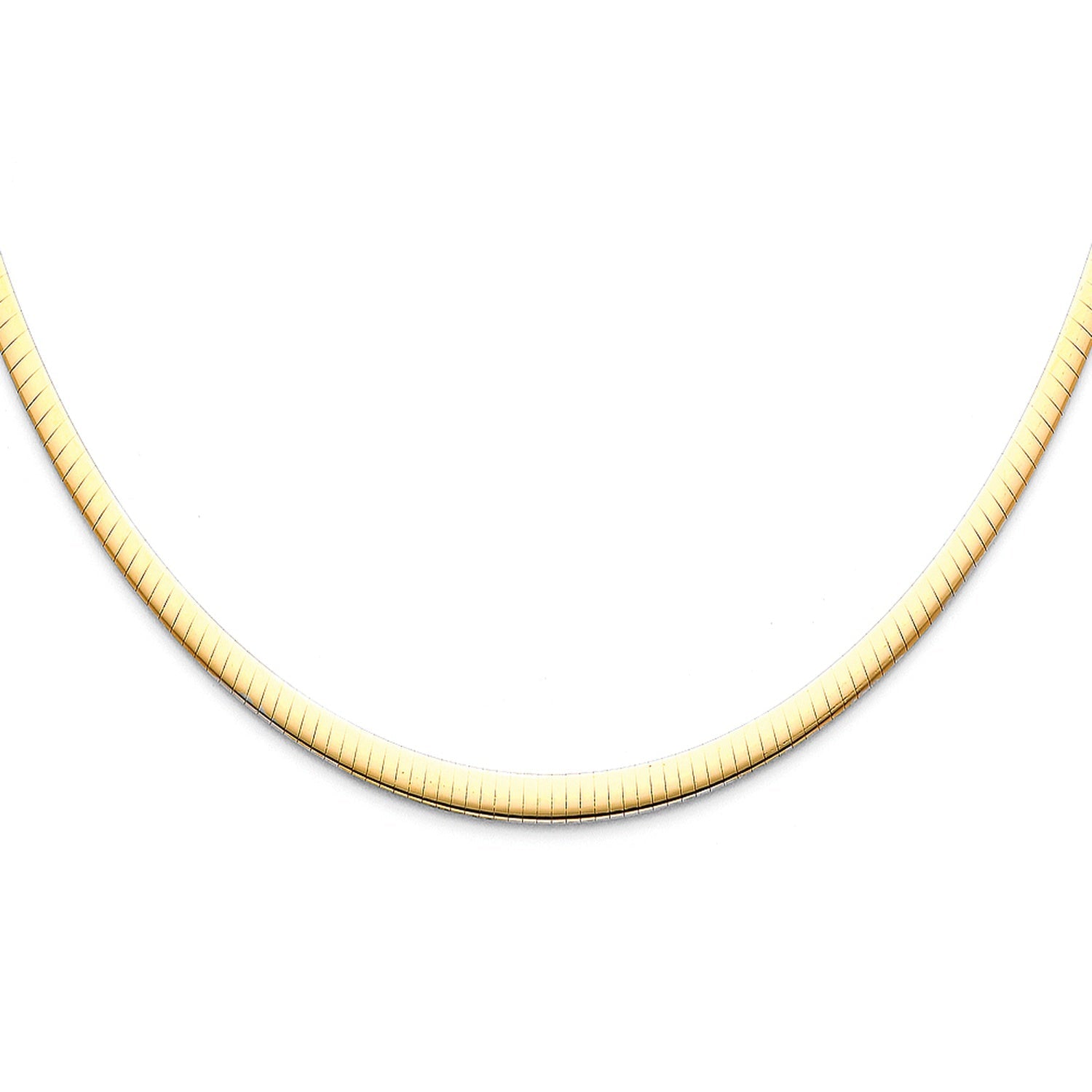 14K 2T REVERSIBLE OMEGA (4MM) - 18