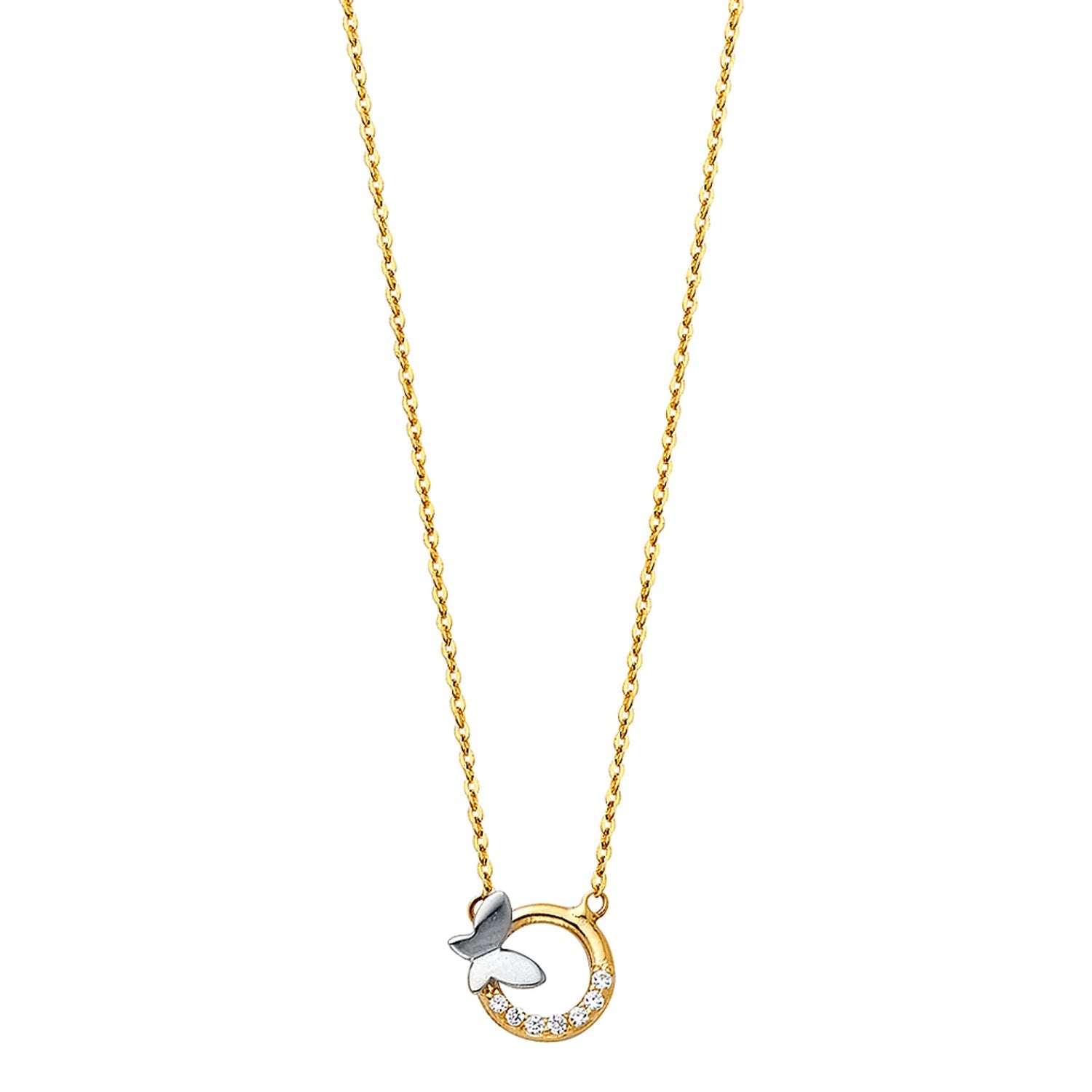 14K 2T NECKLACE (NK84)