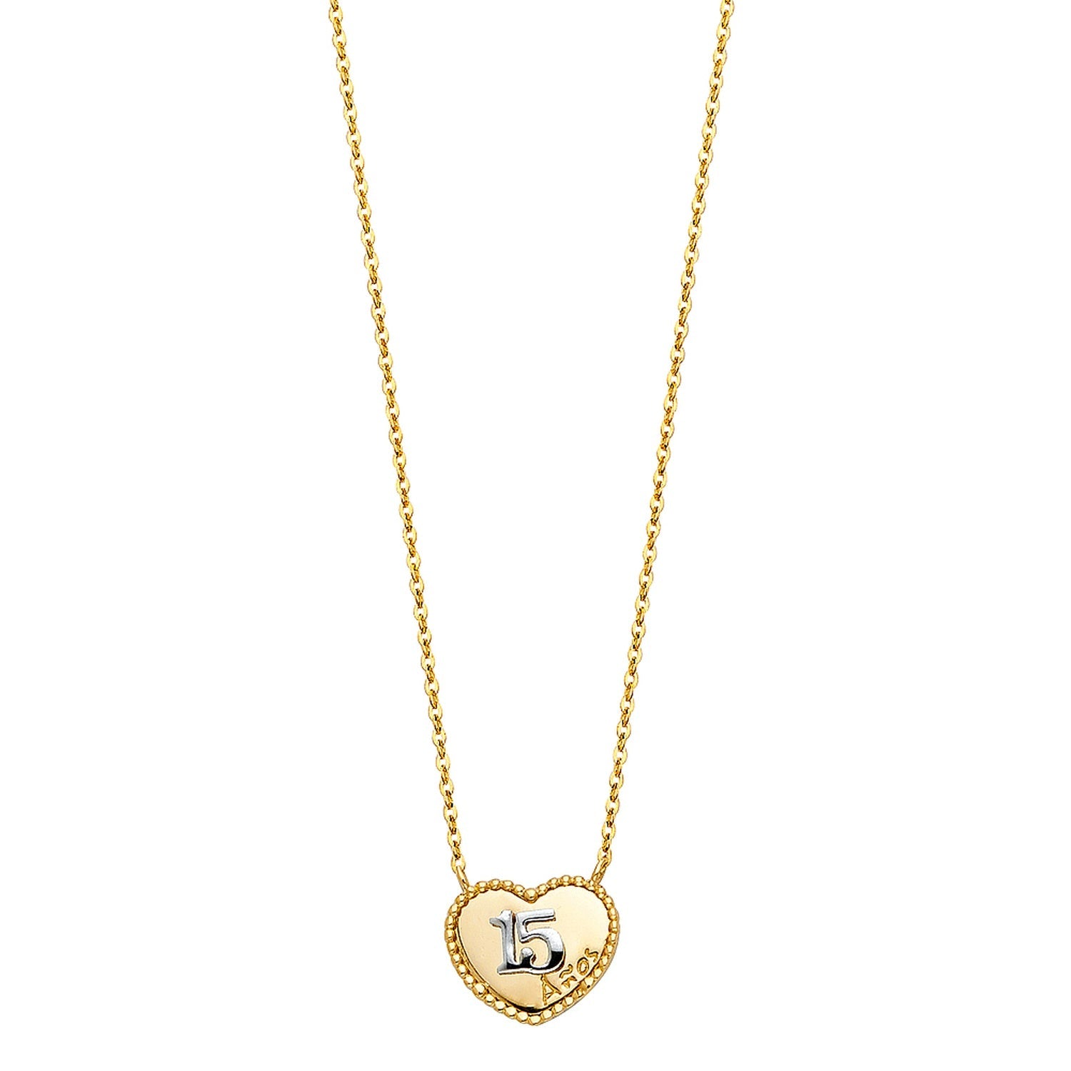 14K 2T NECKLACE (NK108)