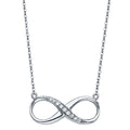 14KW INFINITY CZ NECKLACE