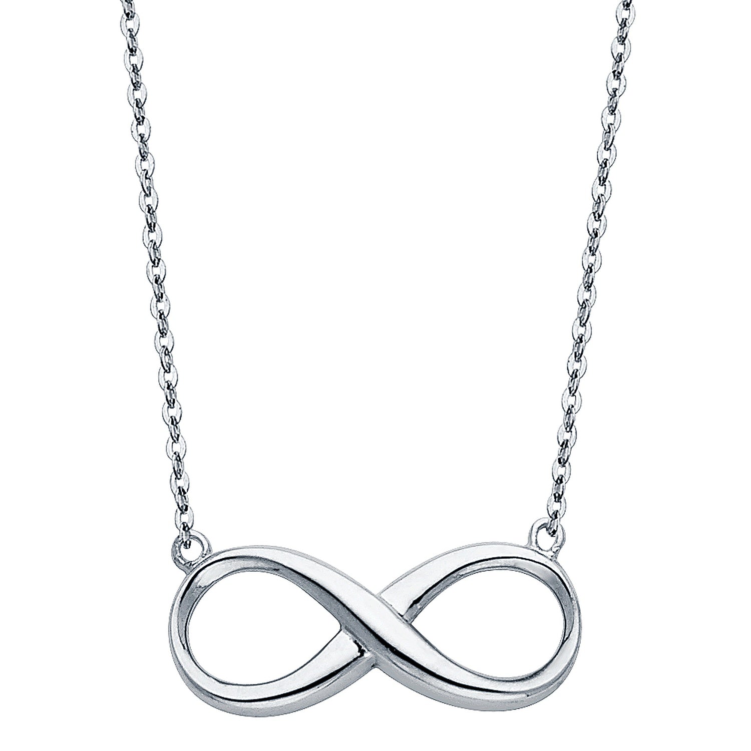 14KW INFINITY NECKLACE