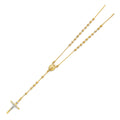14KY 4MM MOON BALL ROSA-NECK 26