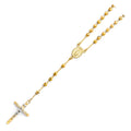 14KY 4MM DISCO BALL ROSA-NECK 20