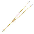 14KY 3MM MOON BALL ROSA-NECK 18