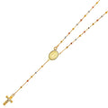 14K 3C 2.5MM DISCO BALL ROSA-NECK