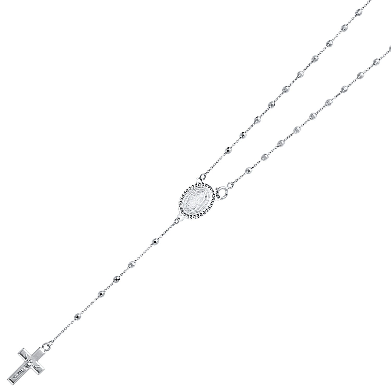 14KW 2.5MM DISCO BALL ROSA-NECK