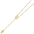 14K 3C 2.5MM MOON BALL ROSA-NECK