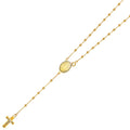 14KY 2.5MM MOON BALL ROSA-NECK