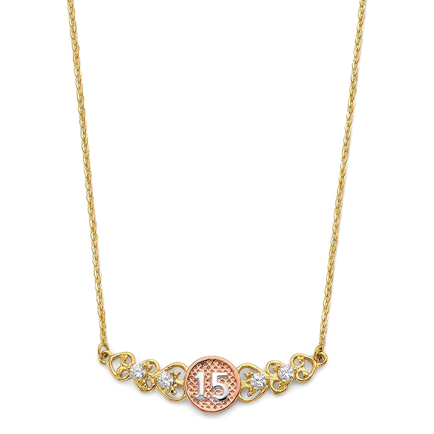 14KY 2C 15Years Necklace