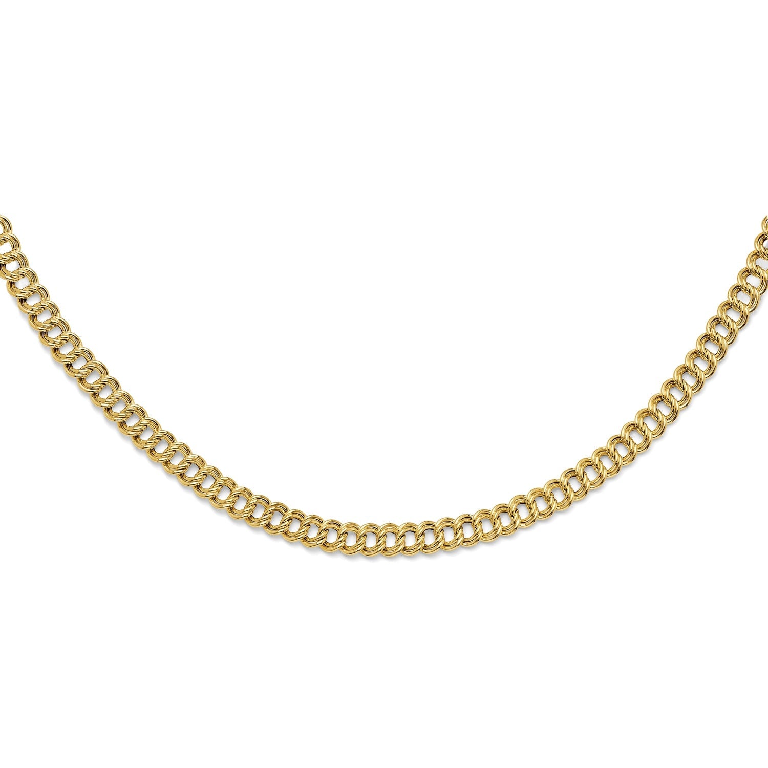 14KY Hollow Charm Necklace