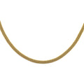 14KY Hollow Mesh Design Necklace