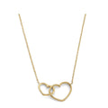 14KY Together Heart Necklace