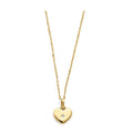 14KY CZ Heart Charm Necklace