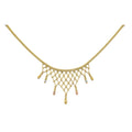 14K 3C Beaded Necklace
