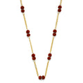 14KY Coral Bead Necklace