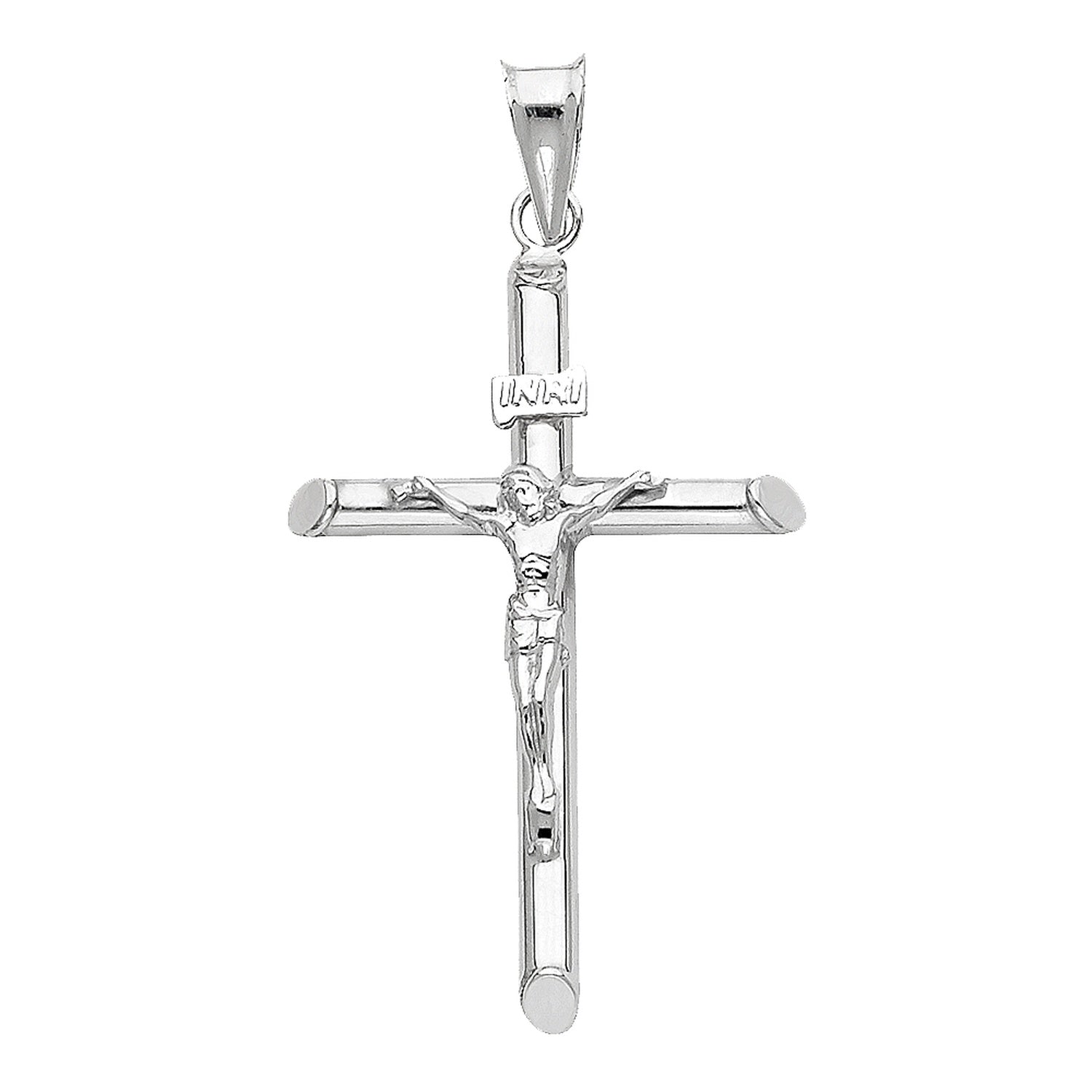 14KW HOL RD TUBE CRUCIFIX (20X40MM)