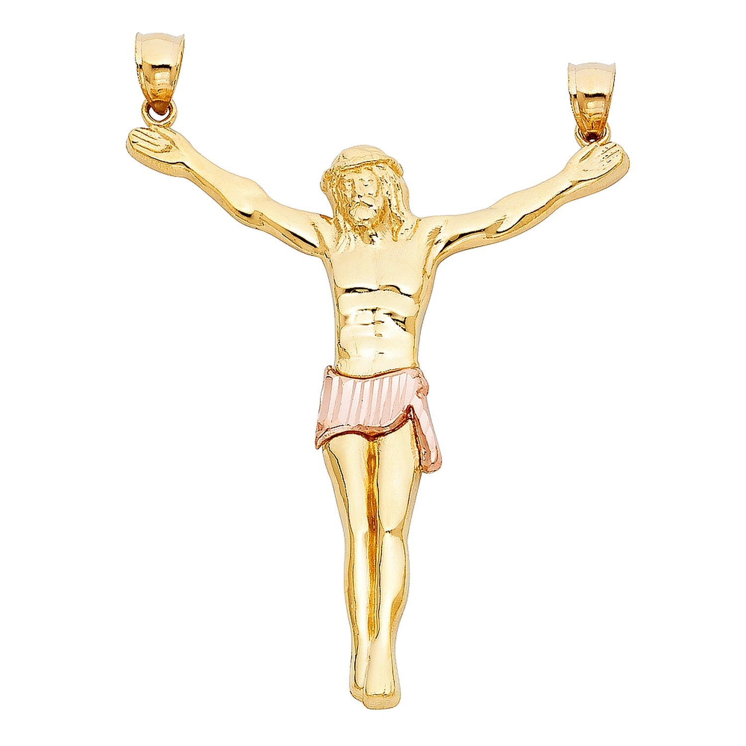 14K 2C JESUS CHRIST BODY (50X65MM)