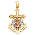 14K 3C MARINER GUADALUPE CROSS