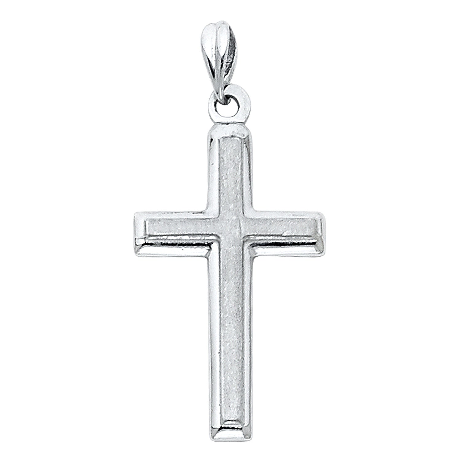 14KW LATIN CROSS PEND (13X28MM)