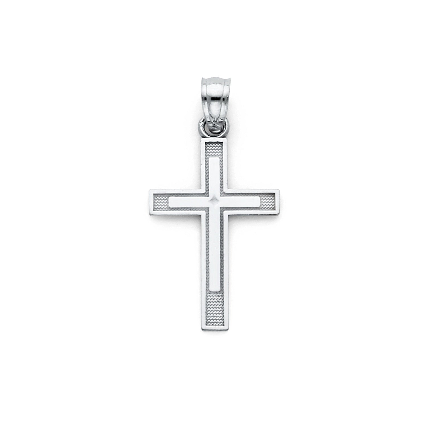 14KW LATIN CROSS PEND (13X25MM)