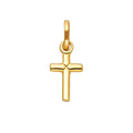 14KY SOLID LATIN CROSS (8X20MM)