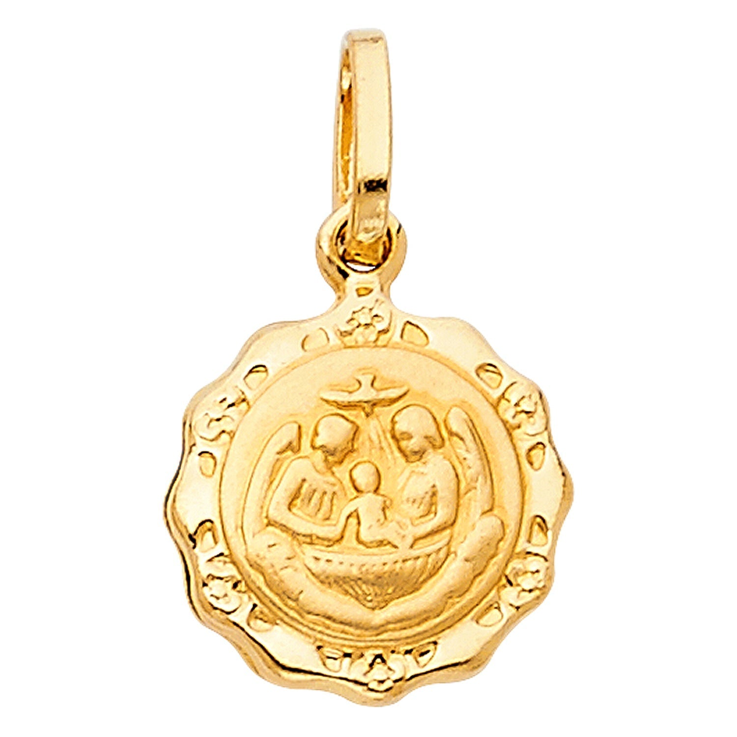 14KY BAPTISM PENDANT SMALL